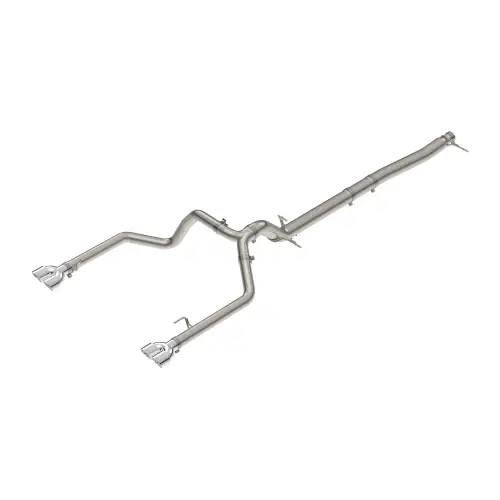 Pacific Performance Engineering - PPE 304 Stainless Steel DPF-Back Performance Exhaust Kit - Dual Exit for Chevy/GMC (2023-26) 3.0L Duramax (Raw Tubes, Polished Tips)