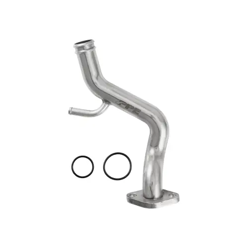 Pacific Performance Engineering - PPE Coolant Bypass Tube - Water Pump to Thermostat Housing for Chevy/GMC (2001-05) 6.6L Duramax (Polished)