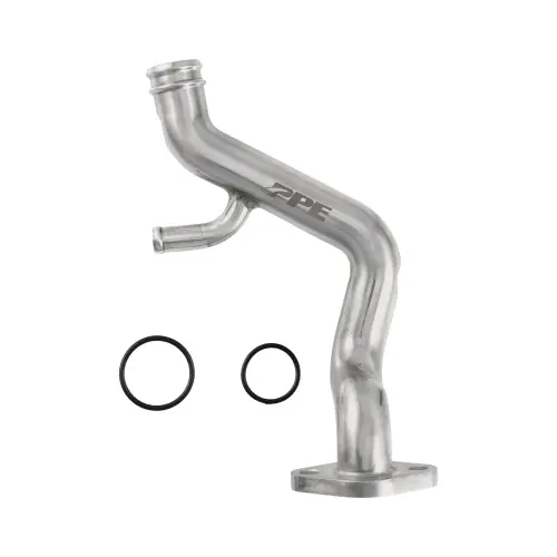Pacific Performance Engineering - PPE Coolant Bypass Tube - Water Pump to Thermostat Housing for Chevy/GMC (2006-10) 6.6L Duramax (Polished)