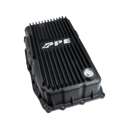 Pacific Performance Engineering - PPE 10L80 Heavy-Duty Cast Aluminum Transmission Pan for Chevy/GMC (2020-26) 3.0L Duramax (Black)