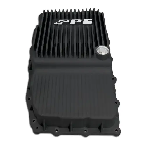 Pacific Performance Engineering - PPE 10L80 Heavy-Duty Cast Aluminum Transmission Pan for Chevy/GMC (2019-26) 5.3L/6.2L 1500/SUV Gas (Black)