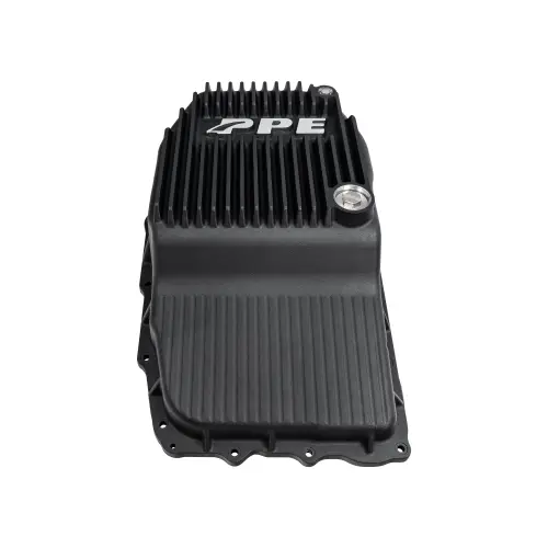 Pacific Performance Engineering - PPE 8L45/8L90 Heavy-Duty Cast Aluminum Transmission Pan for Chevy/GMC (2015-25) Savana/Express Gas (Black)