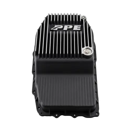 Pacific Performance Engineering - PPE 8L45/8L80/8L90 Heavy-Duty Cast Aluminum Transmission Pan for Chevy/GMC (2019-26) 1500 Gas (Black)