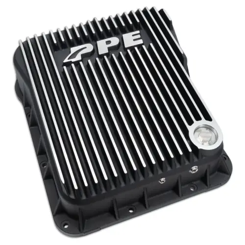 Pacific Performance Engineering - PPE Allison 1000/2000/2400 Heavy-Duty Cast Aluminum Transmission Pan for Chevy/GMC (2001-19) 6.6L Duramax (Standard Capacity, Brushed)