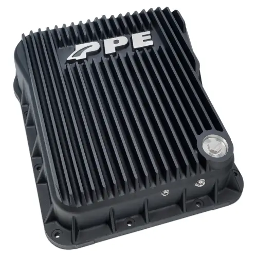 Pacific Performance Engineering - PPE Allison 1000/2000/2400 Heavy-Duty Cast Aluminum Transmission Pan for Chevy/GMC (2001-19) 6.6L Duramax (Standard Capacity, Black)