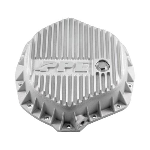 Pacific Performance Engineering - PPE AAM 11.5"-14-Bolt Heavy-Duty Cast Aluminum Rear Differential Cover for Chevy/GMC (2001-19) 6.0L/6.6L 2500HD/3500HD | Dodge/Ram (2001-18) 5.7L/6.7L 2500/3500 (Raw)