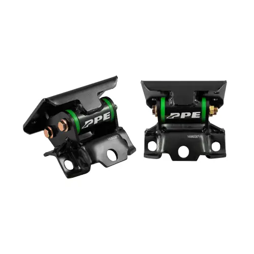 Pacific Performance Engineering - PPE Engine Mount Kit for Chevy/GMC (1999-13) Pickups/SUV (w/ Silicone Bushings, Green)
