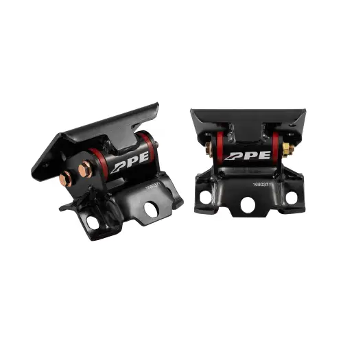 Pacific Performance Engineering - PPE Engine Mount Kit for Chevy/GMC (1999-13) Pickups/SUV (w/ Silicone Bushings, Red)