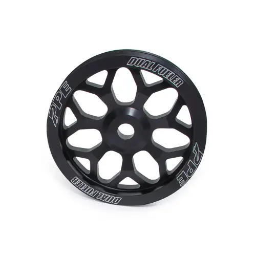 Pacific Performance Engineering - PPE Billet Aluminum Pulley Wheel for Dodge/Ram (1994-09) 5.9L/6.7L Cummins (7Y-Spoke Style)