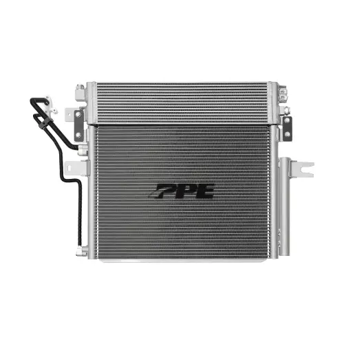 Pacific Performance Engineering - PPE 68RFE Bar and Plate Transmission Cooler and A/C Condenser Kit for Dodge/Ram (2010-12) 6.7L Cummins