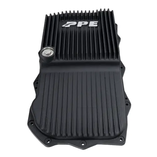 Pacific Performance Engineering - PPE 850RE/8HP75 Heavy-Duty Cast Aluminum Transmission Pan for Jeep (2018-26) Wrangler/Gladiator 2.0L/3.0L/6.4L (Deep, Black)