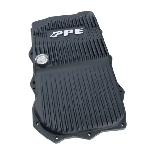 Pacific Performance Engineering - PPE 850RE Heavy-Duty Cast Aluminum Transmission Pan for Jeep (2018-26) Wrangler/Gladiator 2.0L/3.0L3.6L (Black)