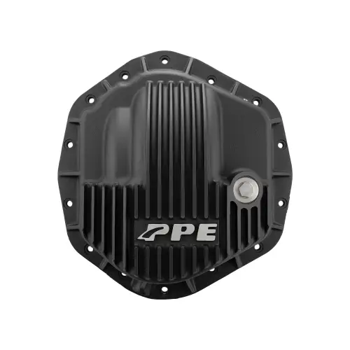 Pacific Performance Engineering - PPE AAM 11.5"-14-Bolt Heavy-Duty Cast Aluminum Rear Differential Cover for Chevy/GMC (2001-19) 2500HD/3500HD | Dodge/Ram (2001-18) 2500/3500 (Black)