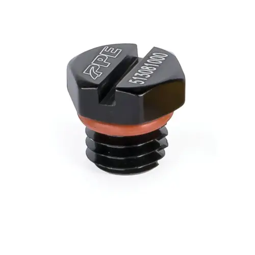 Pacific Performance Engineering - PPE Air Bleeder Screw for Chevy/GMC (2001-16) 6.6L Duramax (Black)