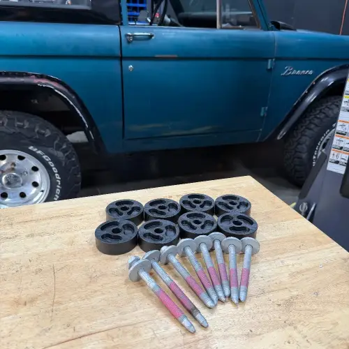 S&B - S&B 1" Body Lift Kit for Ford (1966-77) Bronco