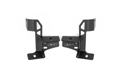 DV8 Offroad - DV8 Offroad Dual Pod Light Mounts for Jeep (2007-18) Wrangler JK