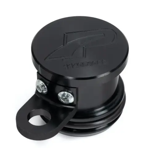 Pacific Performance Engineering - PPE Engine Oil Fill Delete Plug for Chevy/GMC (2001-19) 6.6L Duramax (Black)