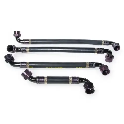 Pacific Performance Engineering - PPE Dry Sump Oil Line Kit for Chevy/GMC (2001-16) 6.6L Duramax