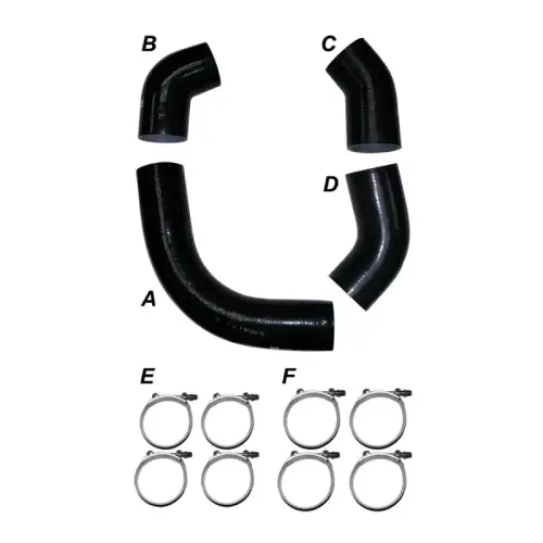 Pacific Performance Engineering - PPE Intercooler Charge Pipe Boot Kit for Chevy/GMC (2001) 6.6L Duramax LB7