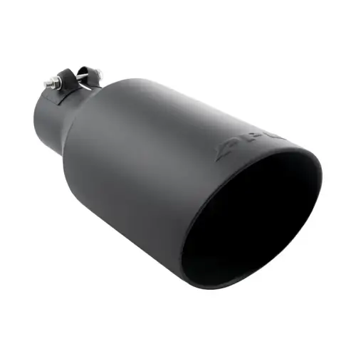 Pacific Performance Engineering - PPE 2.5-Inch to 4-Inch 304 Stainless Steel Exhaust Tip - 10.5" Length (Black Ceramic)
