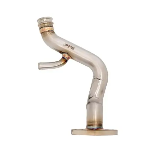 Pacific Performance Engineering - PPE Coolant Bypass Tube - Water Pump to Thermostat Housing for Chevy/GMC (2006-10) 6.6L Duramax (Raw)