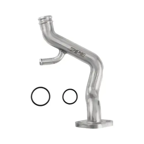 Pacific Performance Engineering - PPE Coolant Bypass Tube - Water Pump to Thermostat Housing for Chevy/GMC (2006-10) 6.6L Duramax (Polished)
