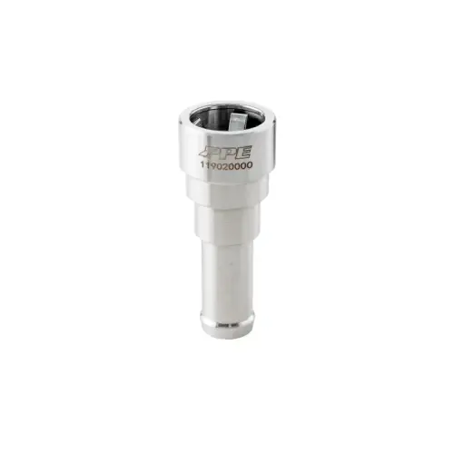 Pacific Performance Engineering - PPE Stainless Steel Heater Outlet Hose to Radiator Hose Connector for Chevy/GMC (2015-16) 6.6L Duramax (5/8'' Hose to 5/8'' Tube)