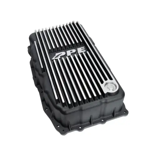 Pacific Performance Engineering - PPE 10L80 Heavy-Duty Cast Aluminum Transmission Pan for Chevy/GMC (2020-26) 3.0L Duramax (Brushed)