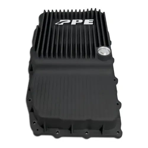 Pacific Performance Engineering - PPE 10L80 Heavy-Duty Cast Aluminum Transmission Pan for Chevy/GMC (2019-26) 5.3L/6.2L 1500/SUV Gas (Black)
