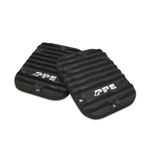 Pacific Performance Engineering - PPE Heavy-Duty Cast Aluminum PTO Side Plate Cover for Chevy/GMC (2024-26) 6.6L Duramax (Black)