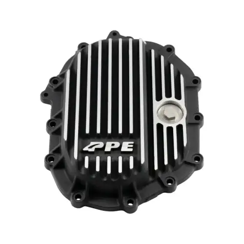 Pacific Performance Engineering - PPE HD 12-Bolt Heavy-Duty Cast Aluminum Front Differential Cover for Chevy/GMC (2011-26) 6.6L 2500HD/3500HD Gas (Brushed)
