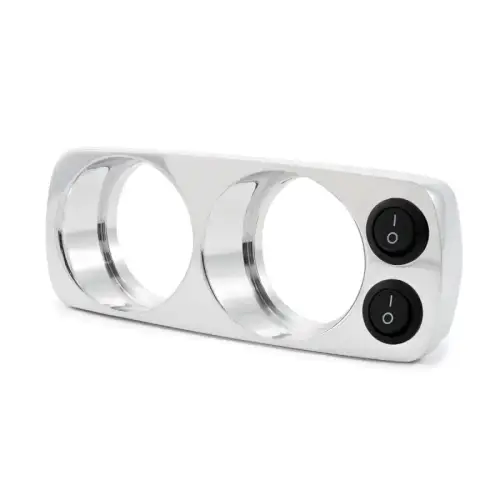 Pacific Performance Engineering - PPE Overhead Gauge Mount for Chevy/GMC (2001-07) Silverado/Sierra Classic (w/ Switch, Polished)