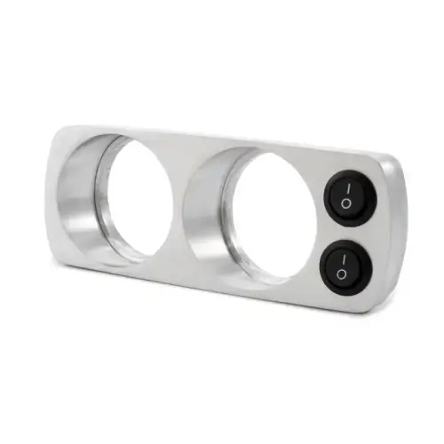 Pacific Performance Engineering - PPE Overhead Gauge Mount for Chevy/GMC (2001-07) Silverado/Sierra Classic (w/ Switch, Brushed)