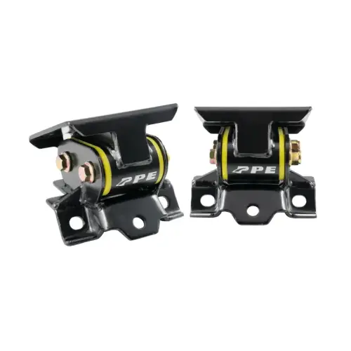 Pacific Performance Engineering - PPE Engine Mount Kit for Chevy/GMC (2011-16) 6.6L Duramax (w/ Silicone Bushings, Yellow)