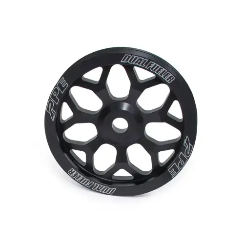 Pacific Performance Engineering - PPE Billet Aluminum Pulley Wheel for Dodge/Ram (1994-09) 5.9L/6.7L Cummins (7Y-Spoke Style)