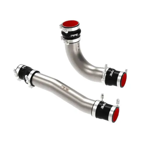 Pacific Performance Engineering - PPE Intercooler Charge Pipe Kit  for Dodge/Ram (2010-12) 6.7L Cummins (Stainless Steel, Brushed)