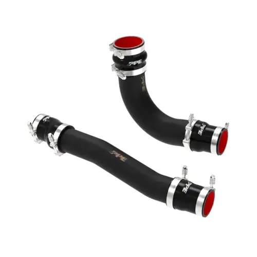 Pacific Performance Engineering - PPE Intercooler Charge Pipe Kit  for Dodge/Ram (2010-12) 6.7L Cummins (Stainless Steel, Black)