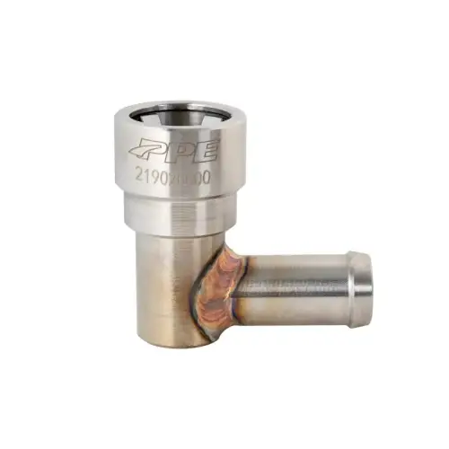 Pacific Performance Engineering - PPE Heater Hose Connector for Dodge/Ram (2007.5-24) 6.7L Cummins | Chevy/GMC (2017-19) 6.6L Duramax