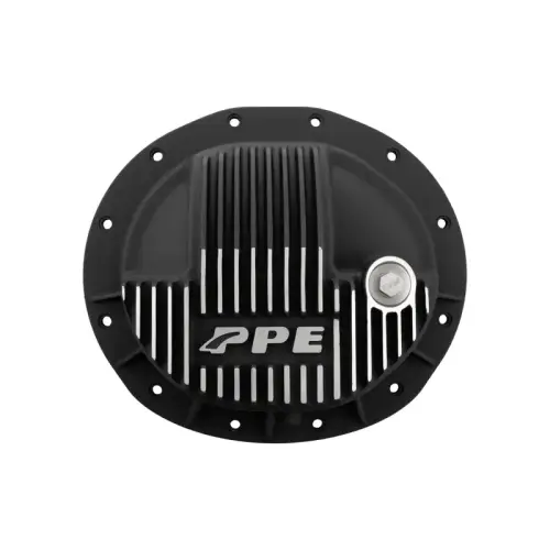 Pacific Performance Engineering - PPE HD 9.25"-12-Bolt Heavy-Duty Cast Aluminum Front Differential Cover for Dodge/Ram (2013-26) 2500/3500 (Brushed)