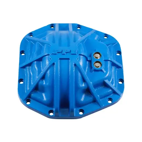 Pacific Performance Engineering - PPE Dana 44-M220 12-Bolt Nodular Iron Rear Differential Cover for Jeep (2018-26) Wrangler/Gladiator | Ford (2021-26) Bronco (Blue)
