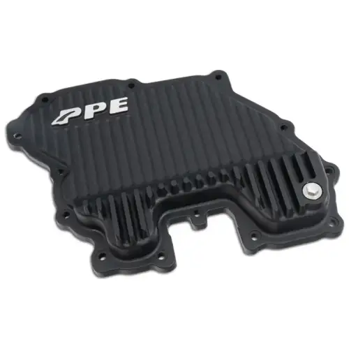 Pacific Performance Engineering - PPE Heavy-Duty Cast Aluminum Engine Oil Pan for Ford (2018-21) F-150 3.0L Power Stroke (Black)