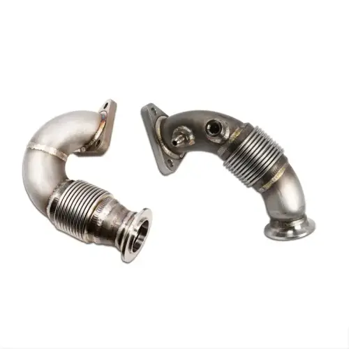 Pacific Performance Engineering - PPE High-Flow Up-Pipes for Ford (2015-19) Pickup / (2017-19) Cab & Chassis 6.7L Power Stroke