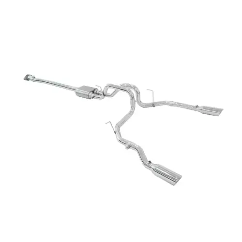 Pacific Performance Engineering - PPE Cat-Back Exhaust System Dual Exit for Ford (2009-14) 4.6L/5.0L/5.4L V8 F-150 (Polished Tips, Polished Tubes)