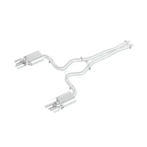 Pacific Performance Engineering - PPE Cat-Back Active Exhaust for Ford (2018-23) Mustang GT (Polished)