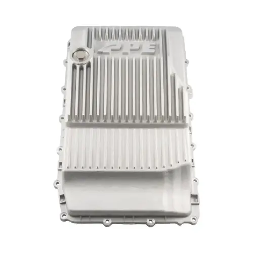 Pacific Performance Engineering - PPE 10R60/10R80/10R100 Heavy-Duty Cast Aluminum Transmission Pan for Ford (2017-26) F-150/Ranger/Explorer Bronco (Deep, Raw)