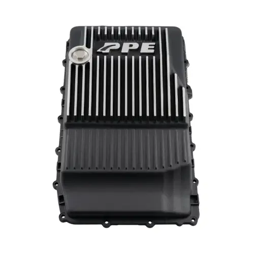 Pacific Performance Engineering - PPE 10R60/10R80/10R100 Heavy-Duty Cast Aluminum Transmission Pan for Ford (2017-26) F-150/Ranger/Explorer Bronco (Deep, Brushed)