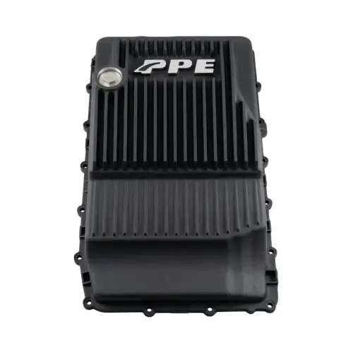 Pacific Performance Engineering - PPE 10R60/10R80/10R100 Heavy-Duty Cast Aluminum Transmission Pan for Ford (2017-26) F-150/Ranger/Explorer Bronco (Deep, Black)