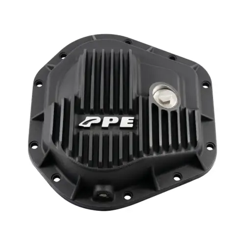 Pacific Performance Engineering - PPE Dana 50/60 10-Bolt Heavy-Duty Cast Aluminum Front Differential Cover for Ford (1999-25) Super Duty (Black)