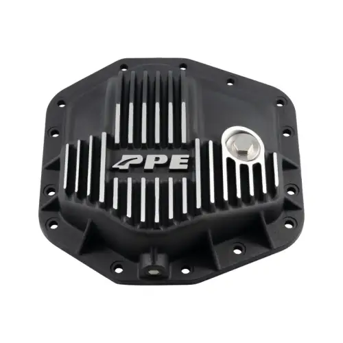 Pacific Performance Engineering - PPE Dana M235 14-Bolt Heavy-Duty Cast Aluminum Front Differential Cover for Ford (2023-26) Super Duty (Brushed)