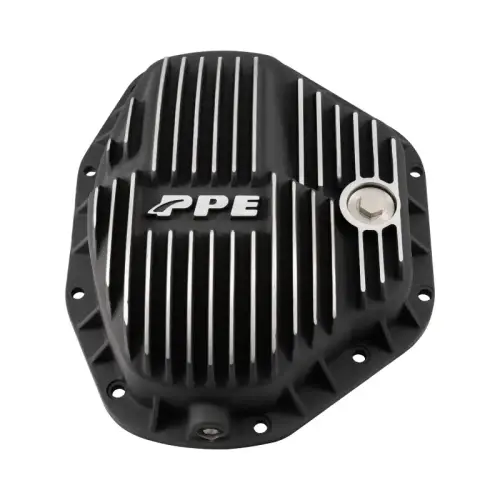 Pacific Performance Engineering - PPE Dana 80 10-Bolt Heavy-Duty Cast Aluminum Rear Differential Cover for Ford (1988-16) Super Duty (Brushed)